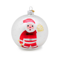 SANTA WITH PRESENT