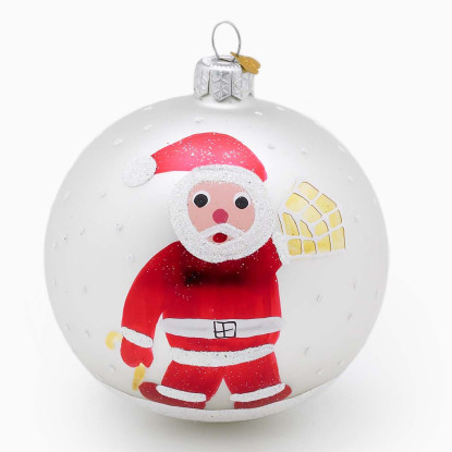 SANTA WITH PRESENT