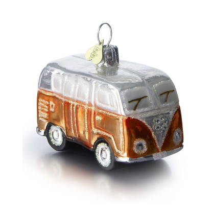 LITTLE VINTAGE CAMPING VAN ORANGE 